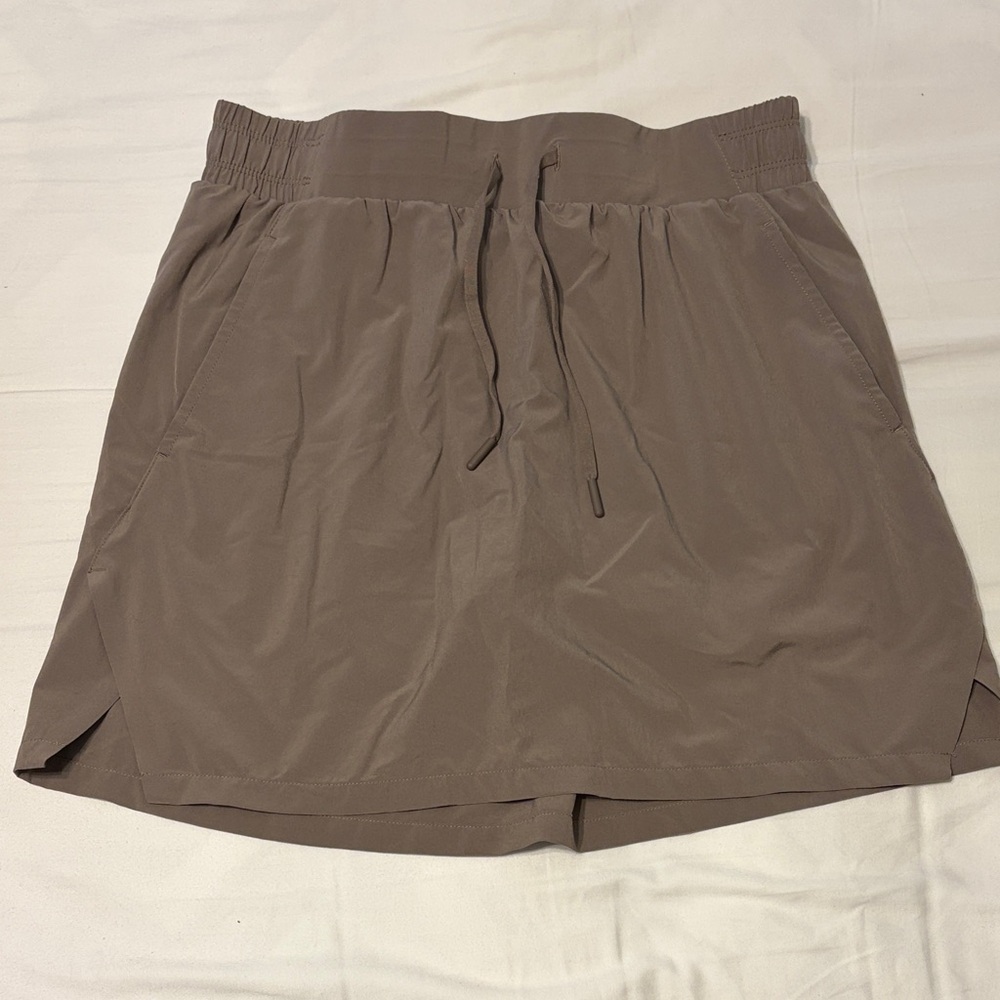 All in Motion Taupe Skirt
